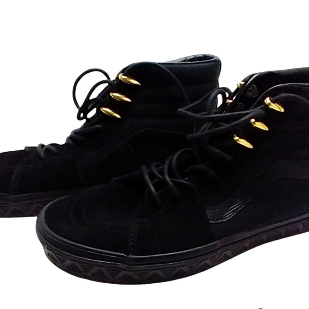 Vans Marvel Black Panther Sk8-Hi Size 9 - image 5